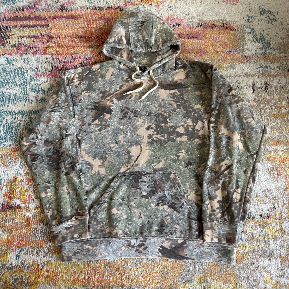 King's Camo Desert Shadow Real Tree Style Hoodie Sweatshirt Medium